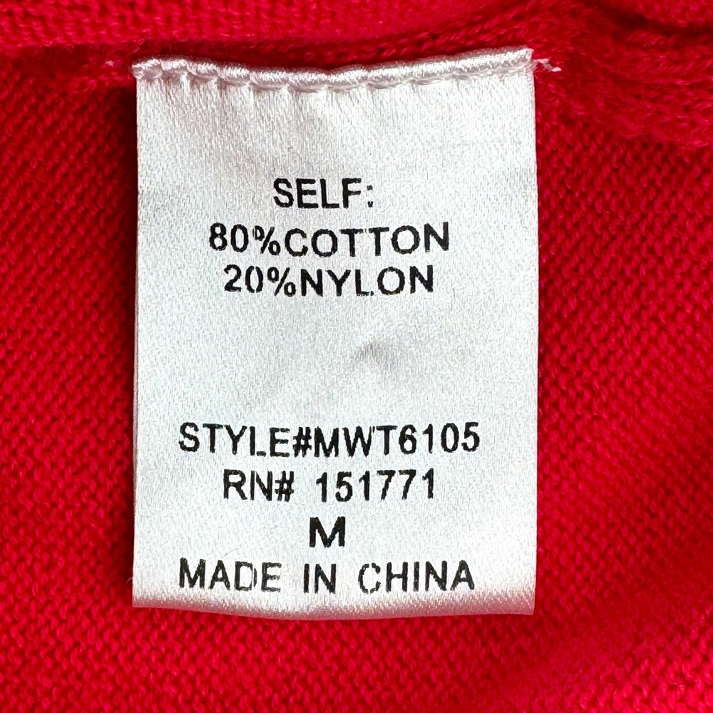 Le Lis USA Knit Crop Tank Top Red Medium Patriotic Americana Y2K NWT July 4th - Picture 9 of 9